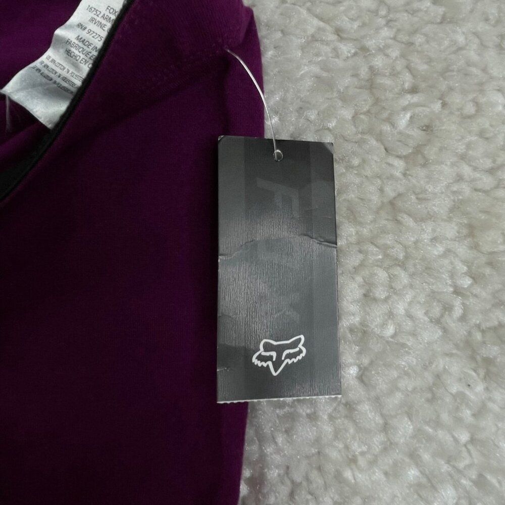 Fox Enduration Knit Cotton Legging Purple Xs New — image 6 of 8